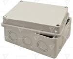 TRACON Doză electronică din material plastic, gri deschis 150×110×70mm, IP67 (MED15117)