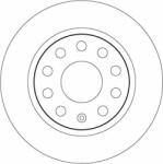TRW Disc frana TRW DF6553 (DF6553) - automobilus