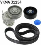 SKF Set curea transmisie cu caneluri SKF VKMA 31154 - centralcar