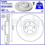 DELPHI Disc frana DELPHI BG9388C - centralcar