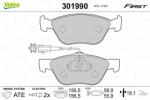 VALEO set placute frana, frana disc VALEO 301990