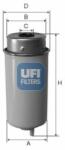 UFI filtru combustibil UFI 24.458. 00