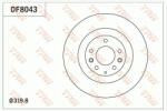 TRW Disc frana TRW DF8043 - centralcar