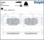 DELPHI set placute frana, frana disc DELPHI LP3857 - centralcar