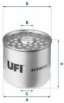UFI filtru combustibil UFI 24.360. 00