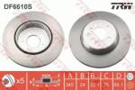 TRW Disc frana TRW DF6610S - centralcar