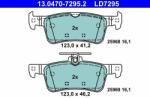 ATE set placute frana, frana disc ATE 13.0470-7295.2