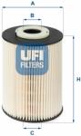 UFI filtru combustibil UFI 26.020. 00