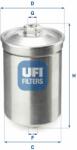 UFI filtru combustibil UFI 31.502. 00