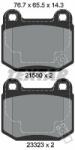 TEXTAR set placute frana, frana disc TEXTAR 2158001 - centralcar