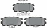 TEXTAR set placute frana, frana disc TEXTAR 2449801 - centralcar