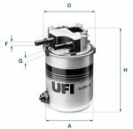 UFI filtru combustibil UFI 24.095. 04