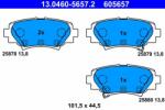 ATE set placute frana, frana disc ATE 13.0460-5657.2 - centralcar