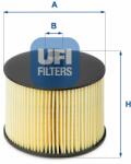 UFI filtru combustibil UFI 26.022. 00