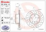 BREMBO Bre-09.9752. 1x