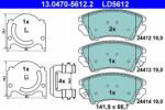 ATE set placute frana, frana disc ATE 13.0470-5612.2 - centralcar