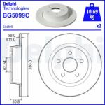 DELPHI Disc frana DELPHI BG5099C - centralcar
