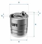 UFI filtru combustibil UFI 24.111. 00