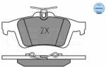 MEYLE set placute frana, frana disc MEYLE 025 241 3717 - centralcar