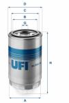 UFI filtru combustibil UFI 24.394. 00