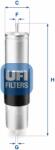 UFI filtru combustibil UFI 31.839. 00