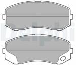 DELPHI set placute frana, frana disc DELPHI LP3687 - centralcar