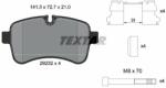 TEXTAR set placute frana, frana disc TEXTAR 2923201 - centralcar