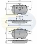 COMLINE set placute frana, frana disc COMLINE - centralcar - 83,52 RON