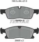 TEXTAR set placute frana, frana disc TEXTAR 2519202 - centralcar