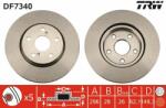 TRW Disc frana TRW DF7340 - centralcar