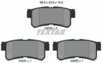 TEXTAR set placute frana, frana disc TEXTAR 2405001 - centralcar