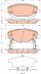 TRW set placute frana, frana disc TRW GDB3518 - centralcar