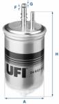 UFI filtru combustibil UFI 24.445. 00