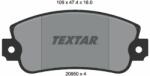 TEXTAR set placute frana, frana disc TEXTAR 2095005 - centralcar