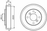 Bosch Tambur frana BOSCH 0 986 477 240 - centralcar