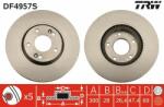 TRW Disc frana TRW DF4957S - centralcar
