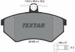 TEXTAR set placute frana, frana disc TEXTAR 2016801 - centralcar