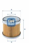 UFI filtru combustibil UFI 26.691. 00