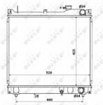 NRF Radiator, racire motor NRF 53913