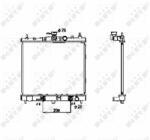NRF Radiator, racire motor NRF 53477