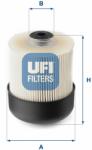 UFI filtru combustibil UFI 26.115. 00