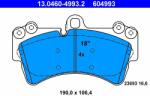 ATE set placute frana, frana disc ATE 13.0460-4993.2 - centralcar