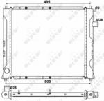 NRF Radiator, racire motor NRF 58107A - centralcar