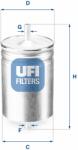 UFI filtru combustibil UFI 31.583. 00