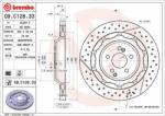 BREMBO Disc frana BREMBO 09. C128.33