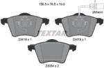 TEXTAR set placute frana, frana disc TEXTAR 2341801 - centralcar