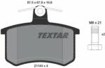 TEXTAR set placute frana, frana disc TEXTAR 2114401 - centralcar