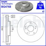 DELPHI Tarcza Ham. Honda Accord Viii 01-