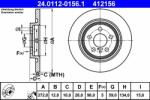 ATE Disc frana ATE 24.0112-0156.1 - centralcar