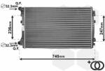 VAN WEZEL Radiator, racire motor VAN WEZEL 58002338